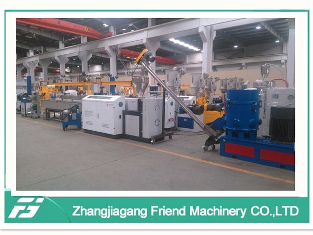 Waste Plastic Bottle Film PET Pelletizing Line Twin Screw