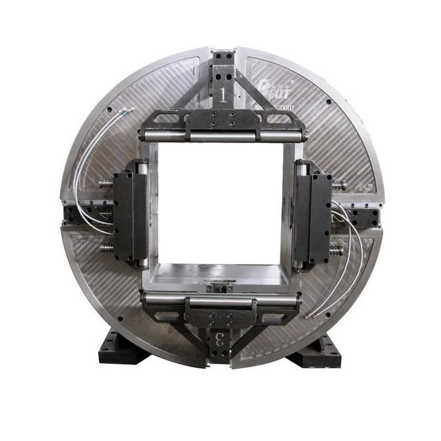 Side-Mounted Heavy Duty Pneumatic 640mm Chuck For Fiber Laser Cutting