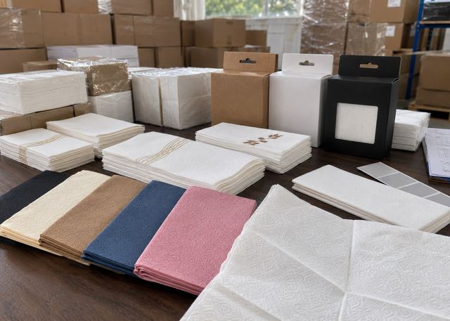 Airlaid Napkins Bulk Supply for Hospitality & Private Label Buyers