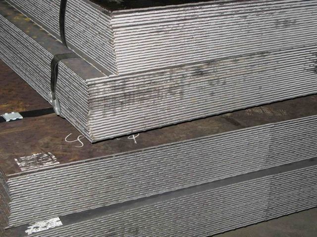 2348mm / Custom Cut Q195, Q235, Q345 Hot Rolled Coils / Sheet / Checkered Steel Plate