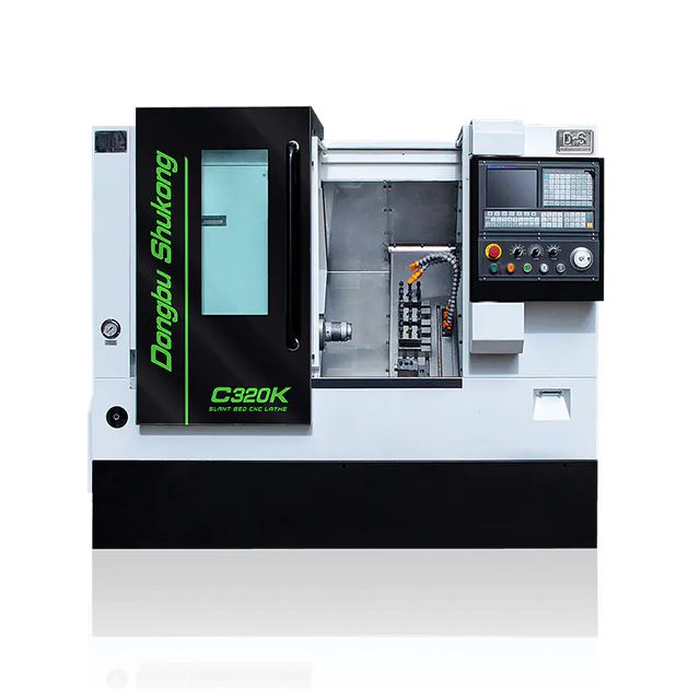 C320K Slant CNC Lathe With Gang Tooling