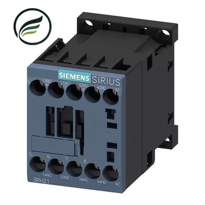 SIEMENS 3RH2131-1AP00 Contactor Relay, 4-Pole, 3NO+1NC, Screw Terminal, AC Circuit Integrated