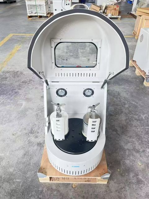 Vertical Planetary Ball Mill with Agate Jars & Zirconium Balls