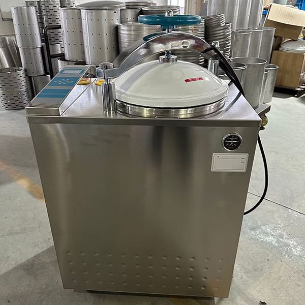 Quick Open Design Auto Drying 3times Pulse Vacuum Vertical Steam Autoclave