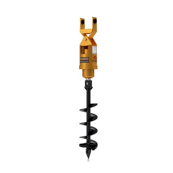 Drilling Depth & Diameter Hydraulic Earth Auger Designed for Earth Drilling