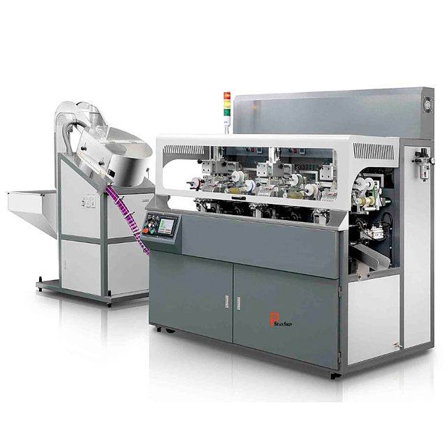 Two-Color Hot Foil Stamping Machine for Caps