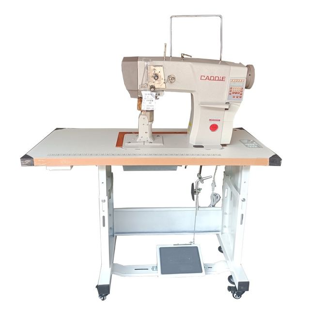 Computer Design Single Needle Sewing Machine 115KG Weight Video Technical Support and Spare Parts