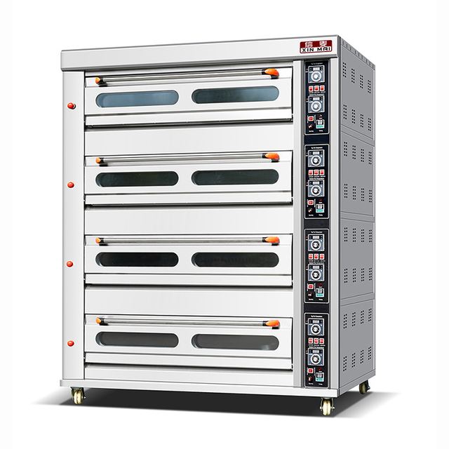 ASL4-16Q Commercial Gas Deck Oven 4 Deck 16 Trays