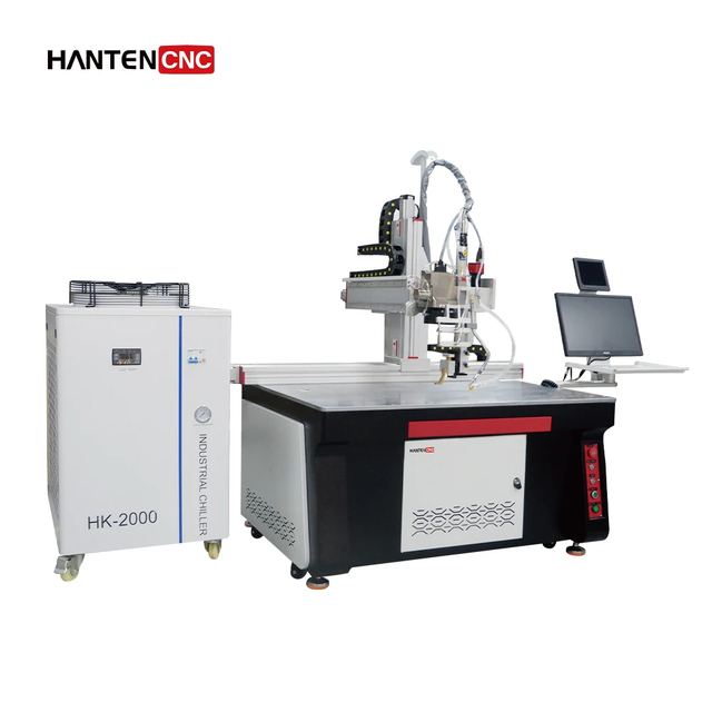 Galvanometer Battery Fiber Laser Galvo Welding Machine Tab Precision