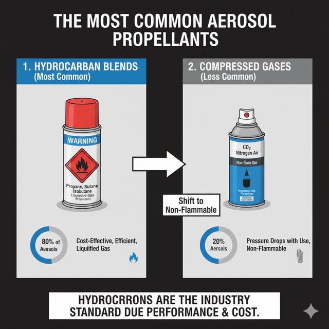 What Is The Most Common Aerosol Propellant?