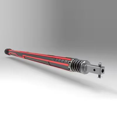 Integrated High-pressure Flushing Channel Top Feed Vibroflot Smooth Penetration Loose Sand