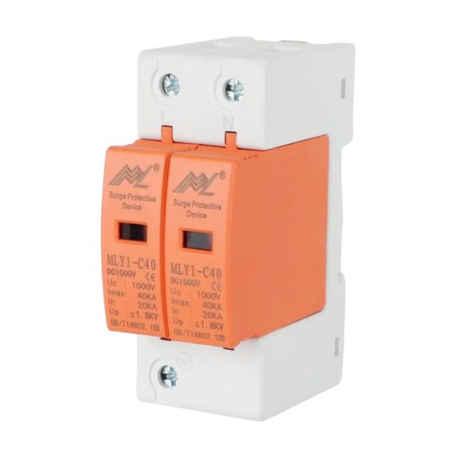 Supply OEM/ODM Dhen Type AC 2p DIN Rail Surge Protection Device SPD
