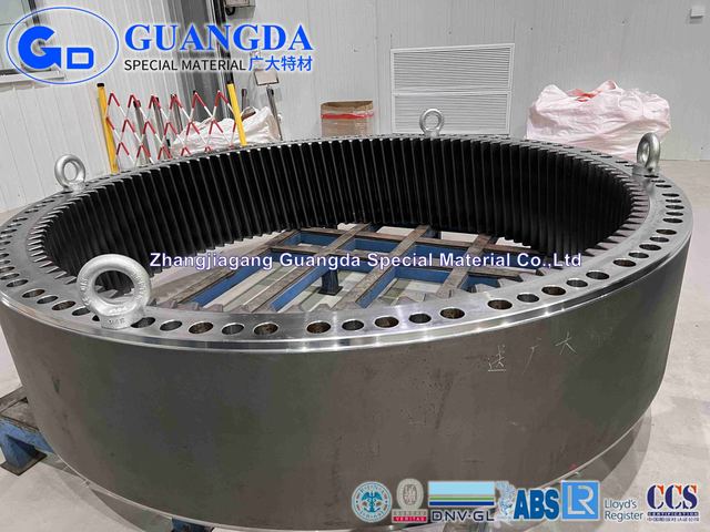 Heavy Duty Forging Steel Forged Ring Gear Precision Forged Gears
