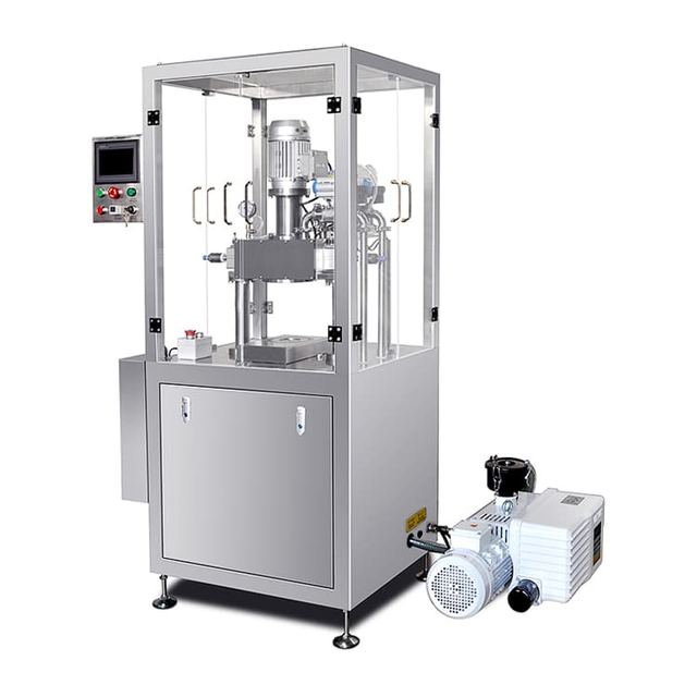 Vacuum Nitrogen Filling Tin Cans Seamer Machine