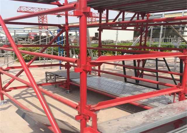 Aluminium Kwikstage Steel Scaffolding Systems Heavy Duty Modular Scaffold System