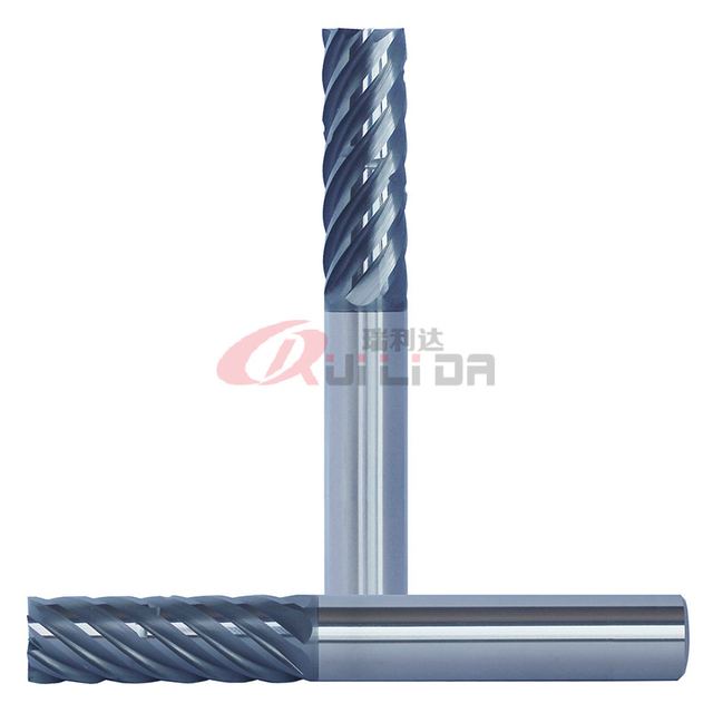 1/2" 7 Flutes Chip Splitter Custom End Mill High Efficiency
