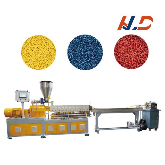 Color Masterbatch Manufacturing Machine Compounding Twin Screw Extruder