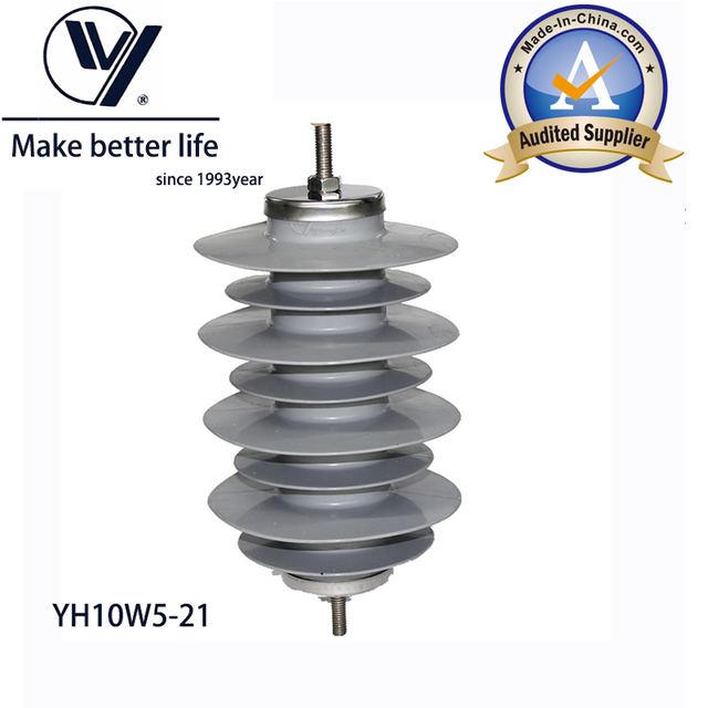 YH10W-21 Polymer Lightning Arrester 21kV 10kA Substation