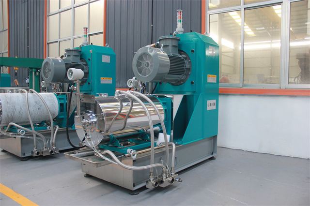 Precision Grinding 100L High Flow Horizontal Sand Mill For Nano Scale Applications