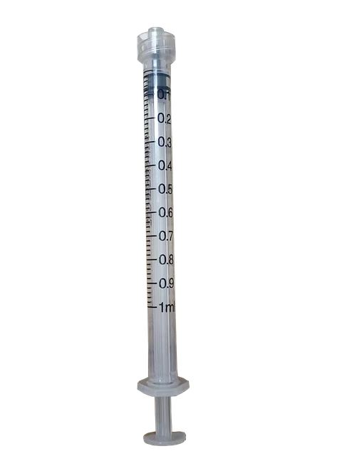 Syringe 1ml Tuberculin X 100