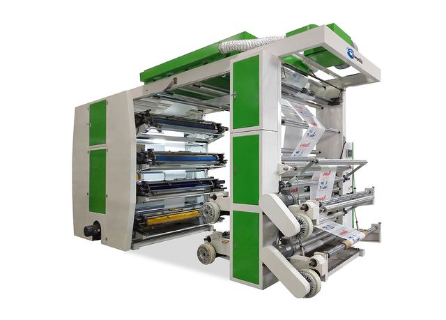 Supply OEM/ODM four/six/eight Color Shopping Bag stack type Flexographic Printer