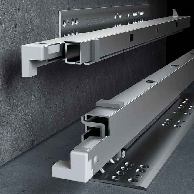 Two-fold Concealed Drawer Slides (Soft-Close) C2H16
