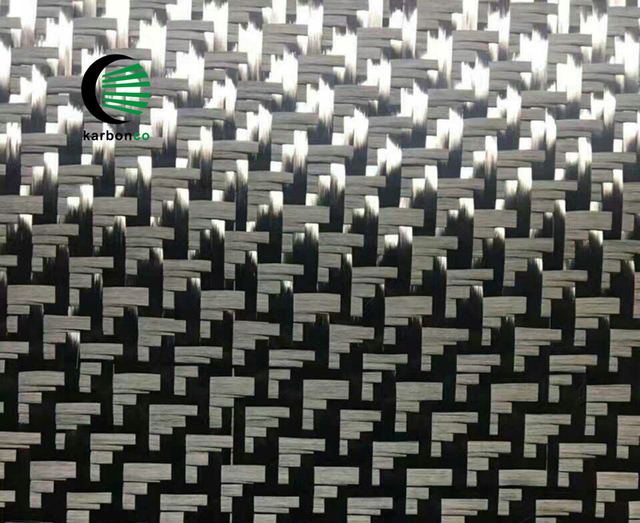 3k Jacquard weave carbon fiber cloth for car refitting & wind power