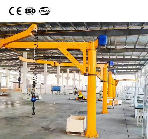 Column-Type Jib Crane -360° Rotation, Covering a Circular Working Area
