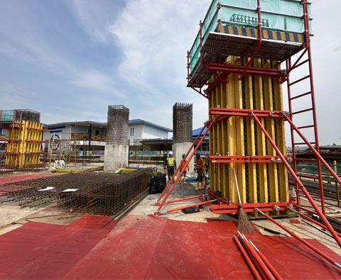 H20 Timber Column Formwork