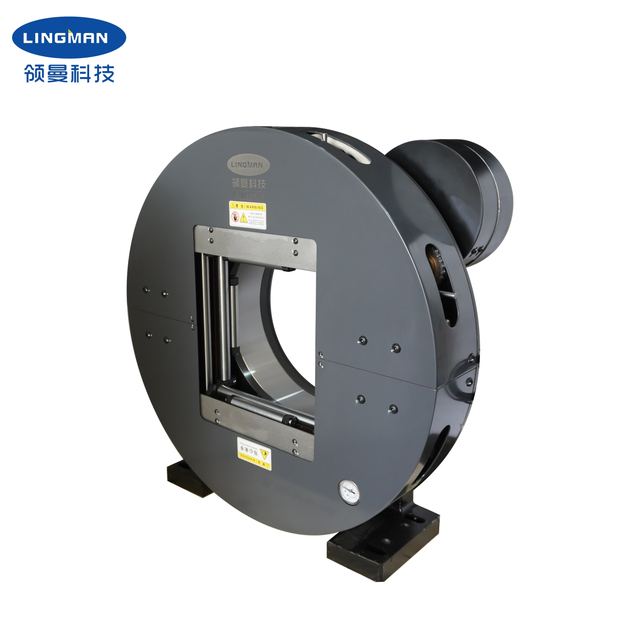 Lingman 245mm Hollow Size Pneumatic Laser Chuck For Laser Pipe Cutting Machine