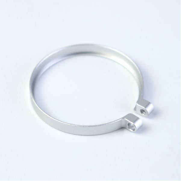 High-precision CNC-machined aluminum filter base components