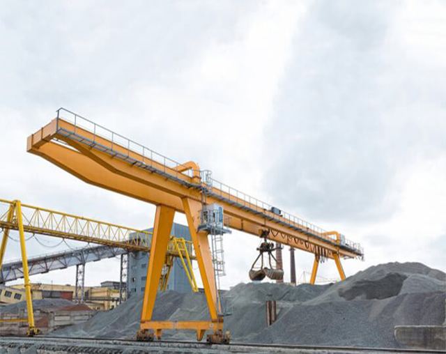 MZ Type Double-beam Grab Gantry Crane