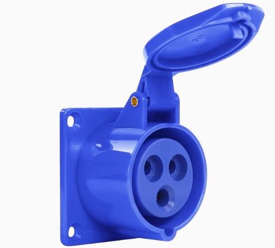 3 Pole 16A Industrail Exposed Sockets 3 Outlets CEE/IEC International Industrial Connector