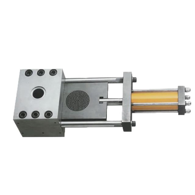 CE Alloy Steel Fast Screen Hydraulic Screen Changer For Plastic Extruders