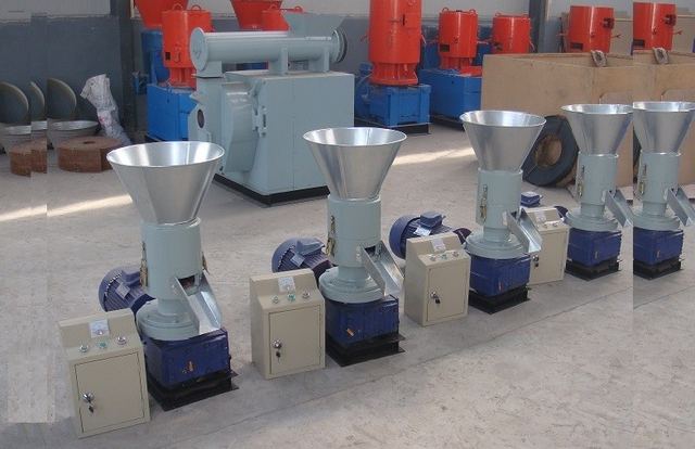 SKJ200 home use biomass energy flat die wood pellet machine