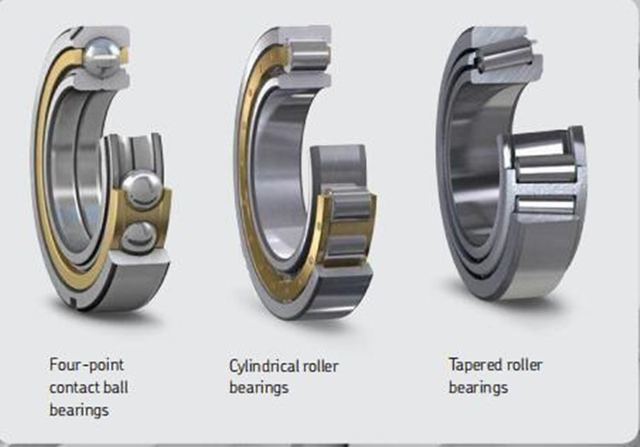 6012 M/HC5C4 Hybrid deep groove ball bearings for Traction motor
