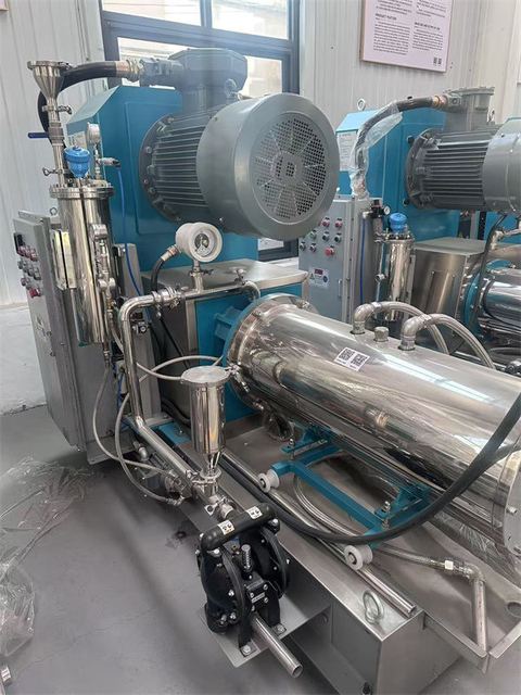 High Viscosity Wet Grinding Mill Horizontal Bead Mill Machine 50L