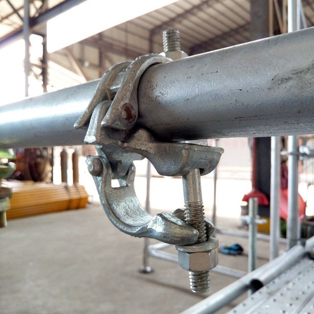 Right Angle Scaffold Clamp Swivel Coupler Scaffolding Q235 Texture