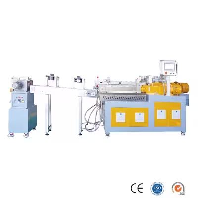 Turnkey Solution: Heavy Duty Twin Screw Extruder Production Linen Line