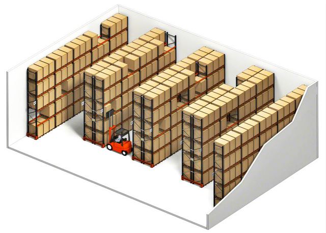 2000kg Pallet Rack Systems For Retailing Industries / Logistics Center