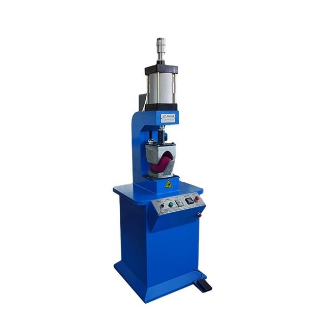 130KG N.W Footwear Making Machine for Shoe Upper Back Warping Molding in Manufacturing Plant