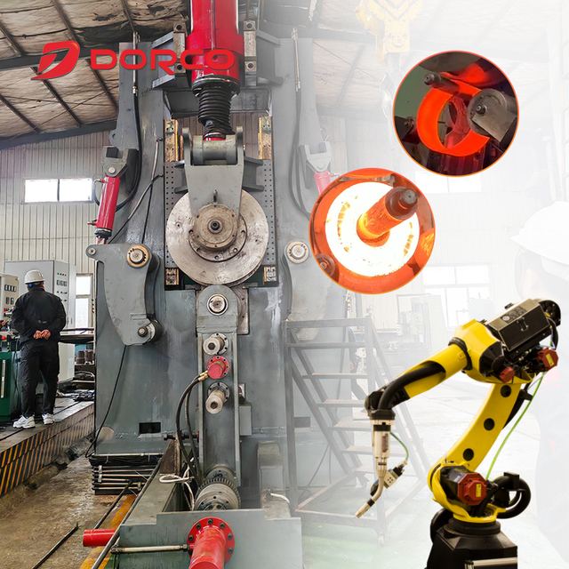 High-strength Steel Frame Ring Rolling Machine with Customizable Equipment Size for 5-10Kg Ring Production