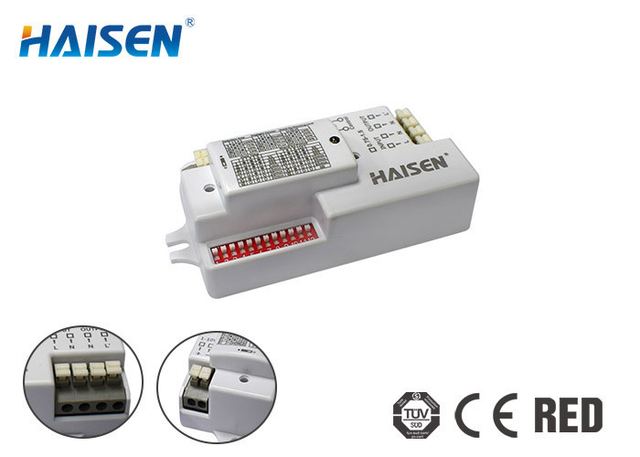 HD01V IP20 External Microwave Motion Sensor For Ceiling Fixture