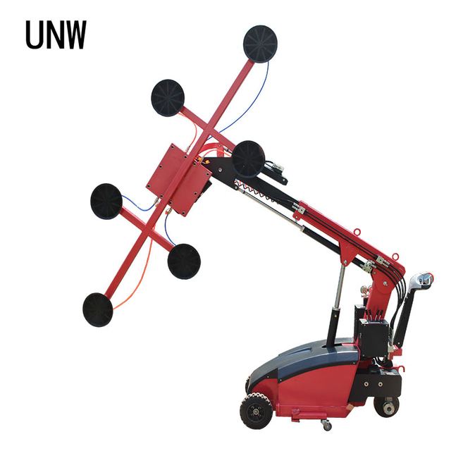 400kg Loading Electric Hydraulic Vacuum Glass Lifter Robot for Slabs