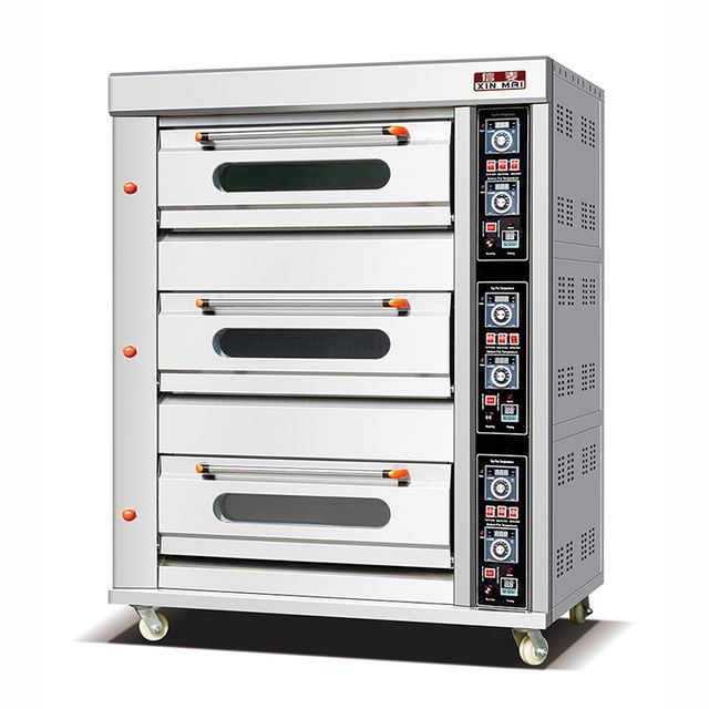 ASL3-6Q Commercial Gas Oven 3 Deck 6 Trays