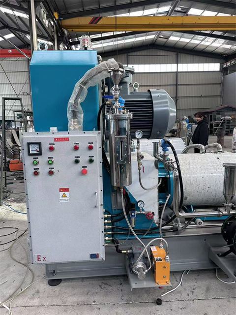 WMSD100 Type Pin Type Bead Mill Horizontal 40 KW 150-1300kg/H For Industrial