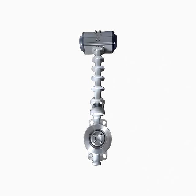 DN100 PN16 Triple Offset High-Temp Metal Seal Flange Butterfly Valve