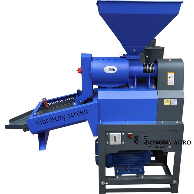 YIFENG AGRO 750KG Per Hour Commercial Vibration Rice Mill Machine