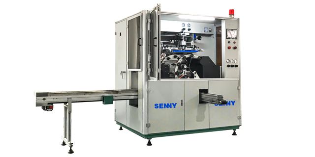 Innovative Caps Printing Machine With UV Curing System And LED Curing System For Plastic Products