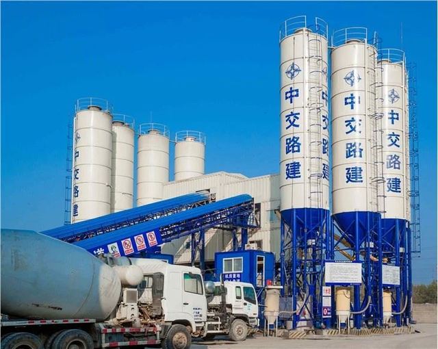 HZS180 Concrete Mixing Plant